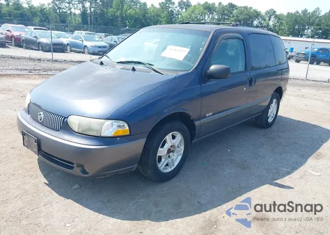 2001 Mercury Villager Sport z USA, uszkodzony, nr VIN 4M2ZV12T91DJ11429